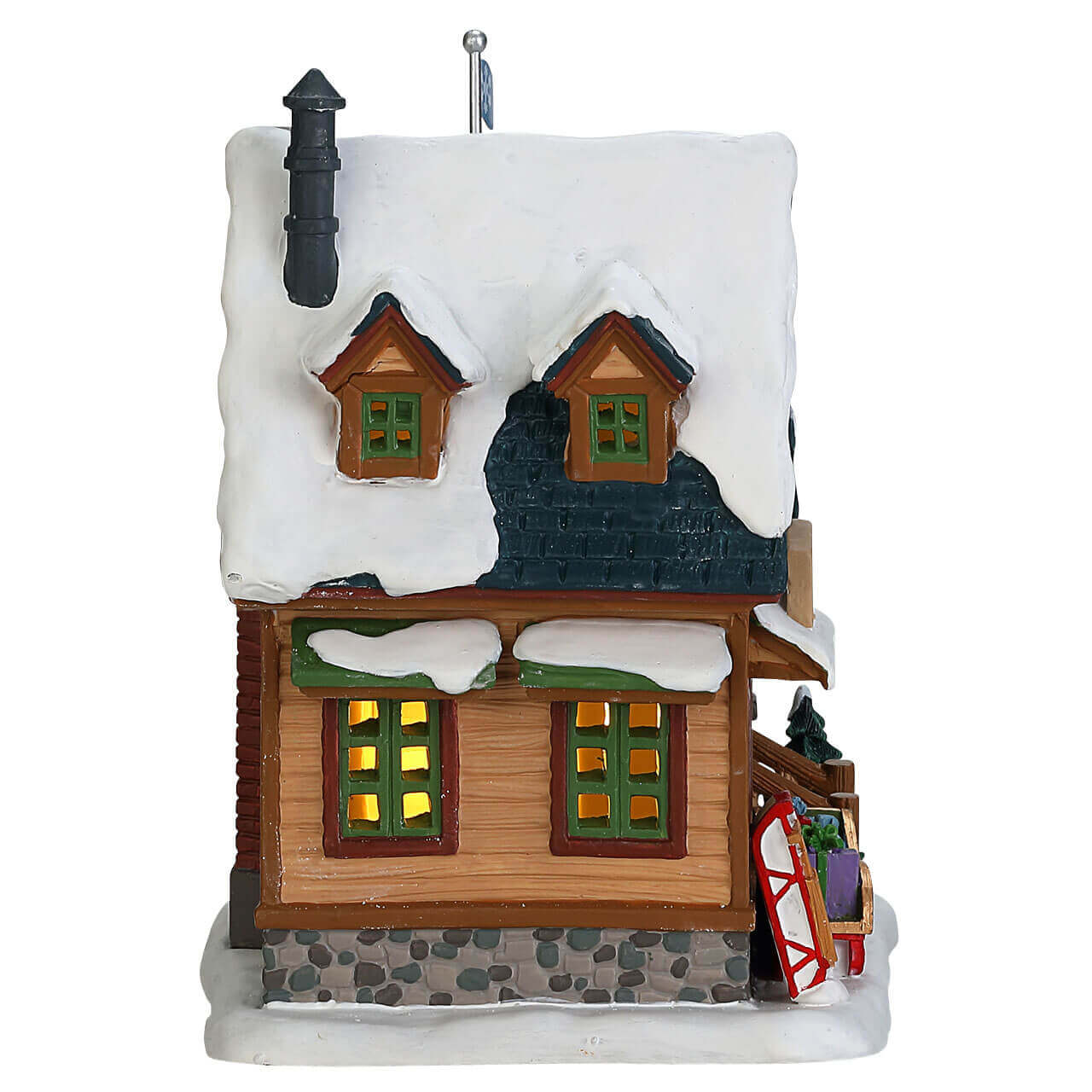 lemax-williams-cabin-cabane-miniature-de-village-de-no-l image 3