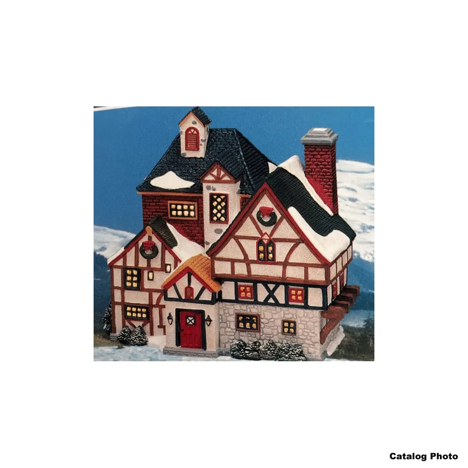 lemax-hadley-inn-auberge-miniature-illumin-e-village-de-no-l image 1