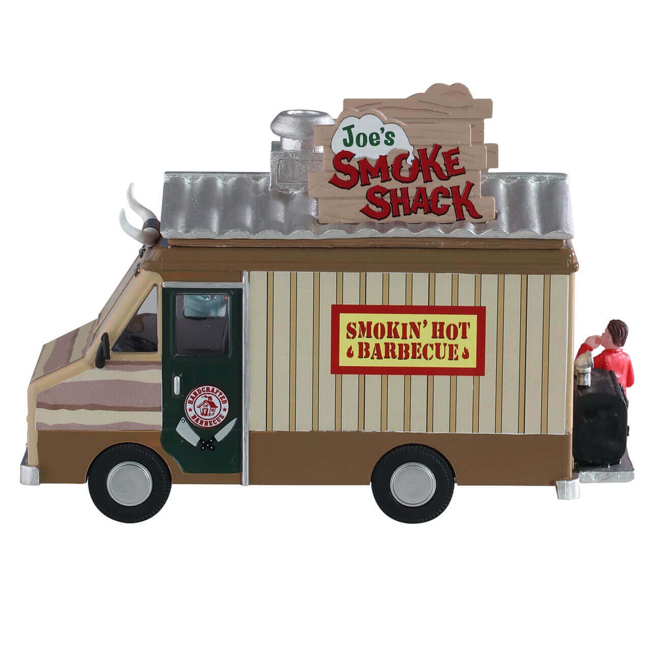 lemax-joe-s-smoke-shack-miniature-cabane-barbecue-village image 2