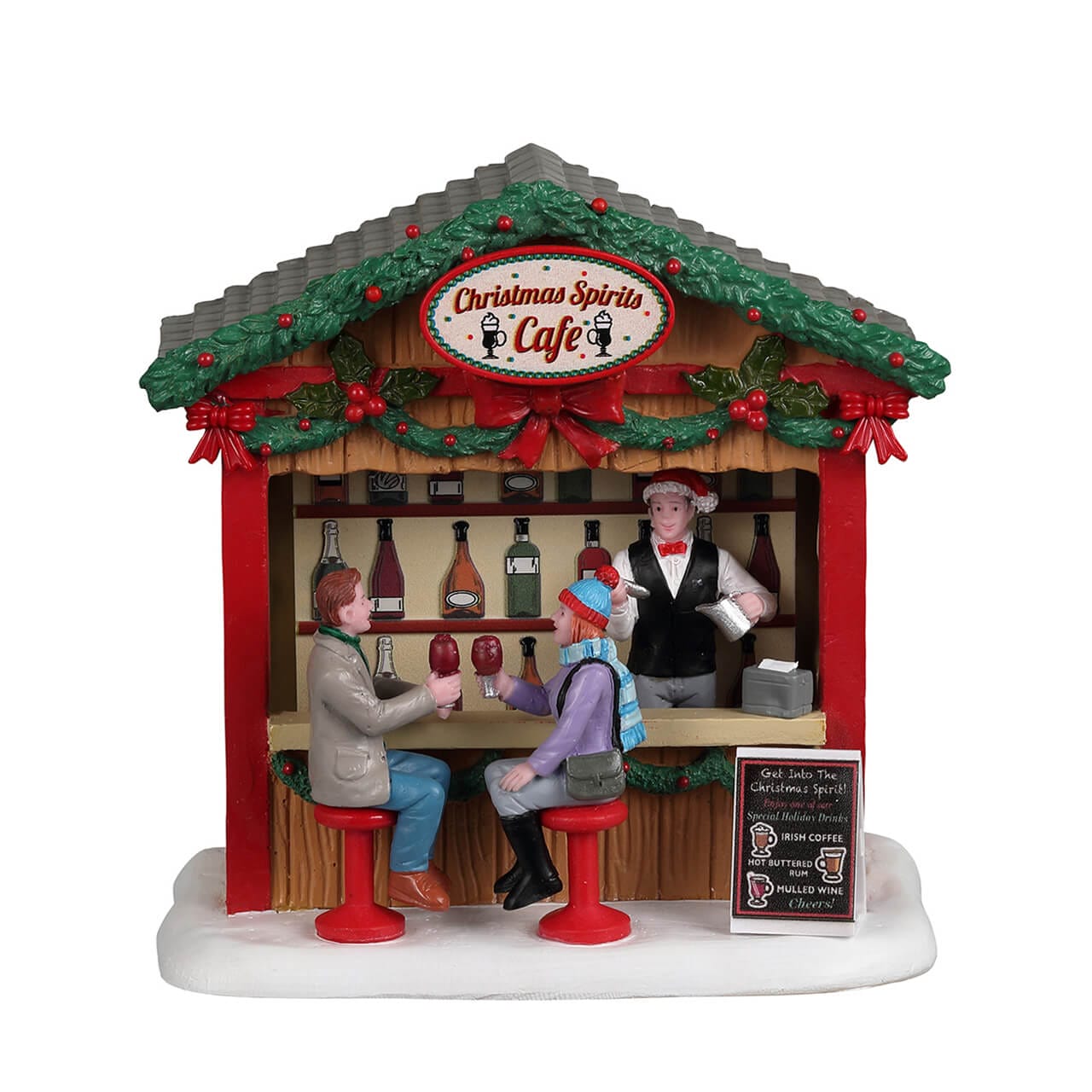lemax-christmas-spirits-cafe-caf-de-no-l-miniature-caddington-village image 5