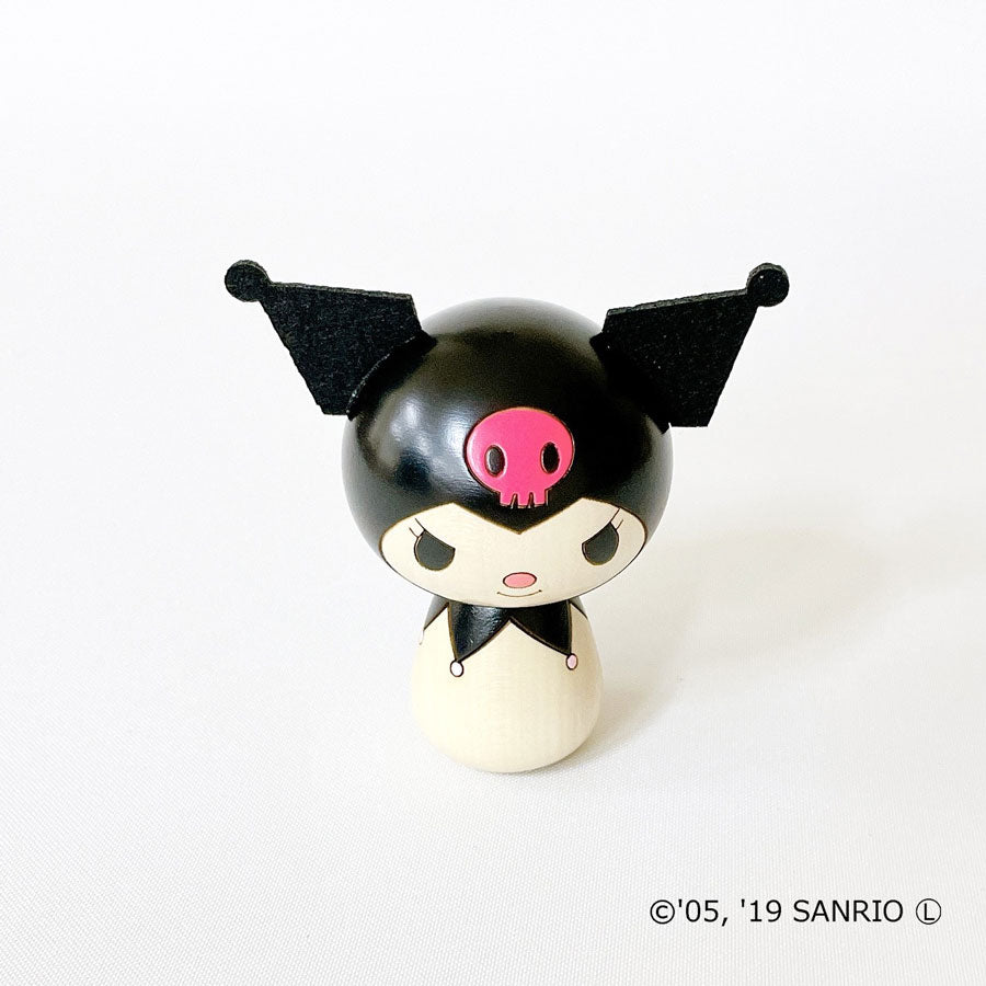 usaburo-kokeshi-kuromi-sanrio-figurine-yura-koro-8-5-cm image 5