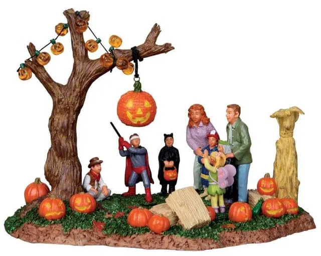 lemax-pumpkin-pinata-accessoire-miniature-spooky-town-halloween image 1