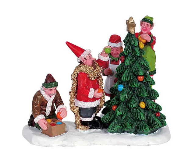 lemax-north-pole-christmas-tree-d-cor-sapin-de-no-l-miniature image 1