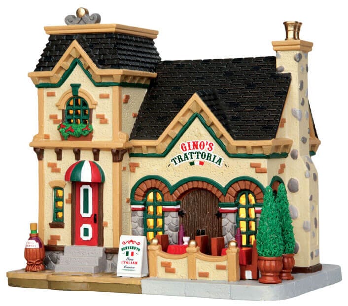 lemax-gino-s-trattoria-restaurant-italien-miniature-lumineux image 4