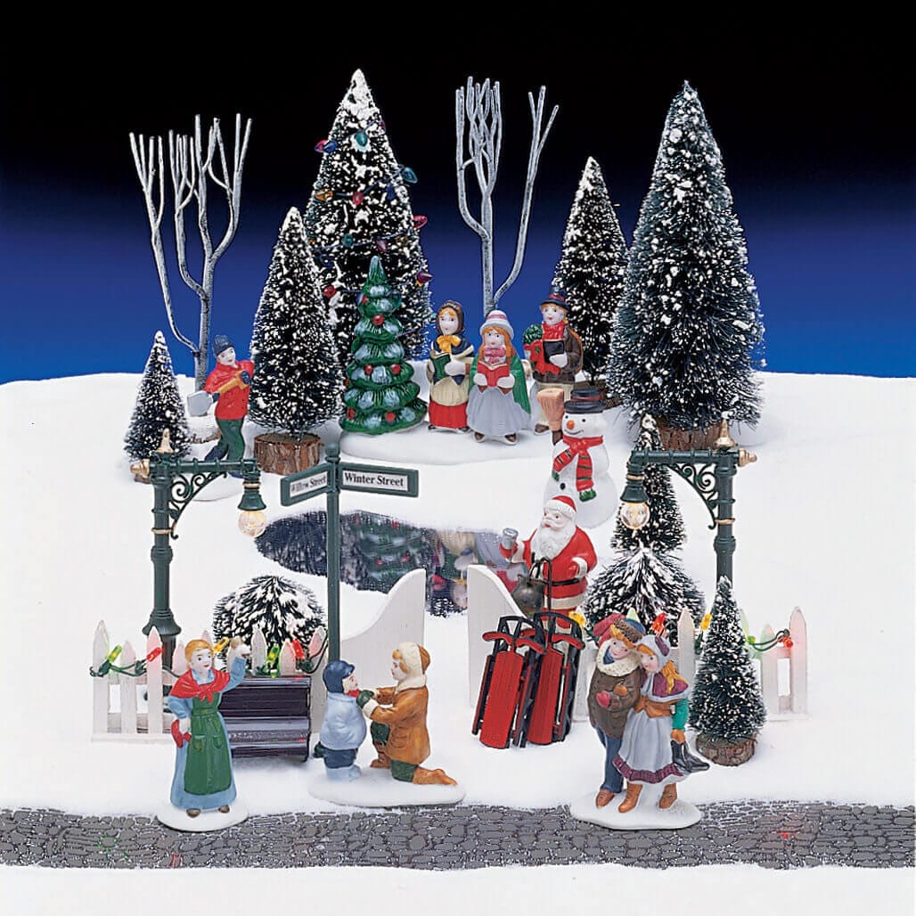 lemax-set-30-accessoires-village-miniature image 1