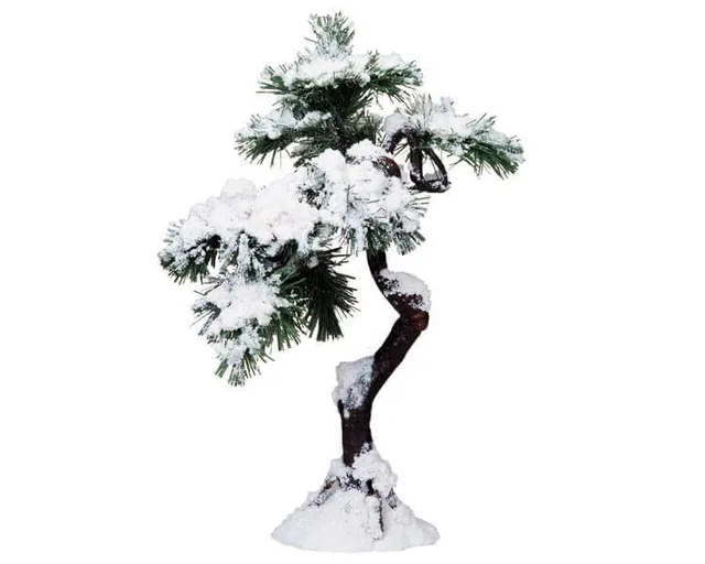 lemax-aspen-pine-tree-c-large-grand-sapin-miniature-enneig image 1