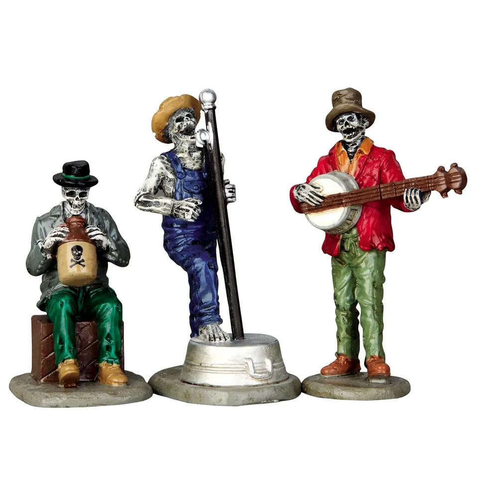 lemax-jeeperscreeper-s-jugband-set-of-3-musiciens-halloween-miniatures image 1