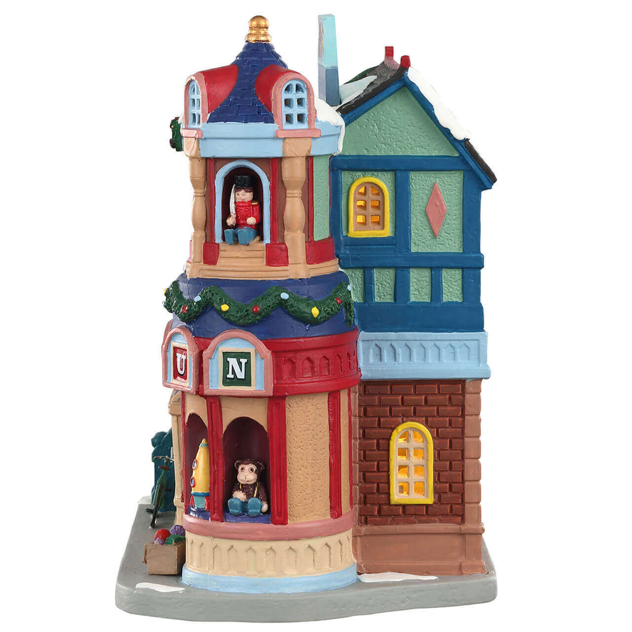 lemax-toy-town-magasin-de-jouets-miniature-illumin image 3