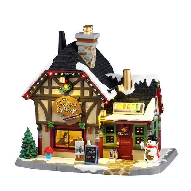 lemax-the-creative-cottage-maison-miniature-caddington image 1