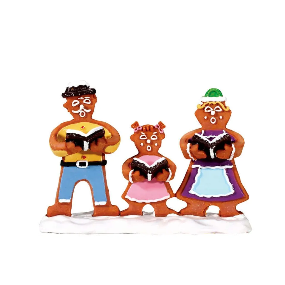 lemax-gingerbread-carolers-figurines-chorale-pain-d-pice-no-l image 1
