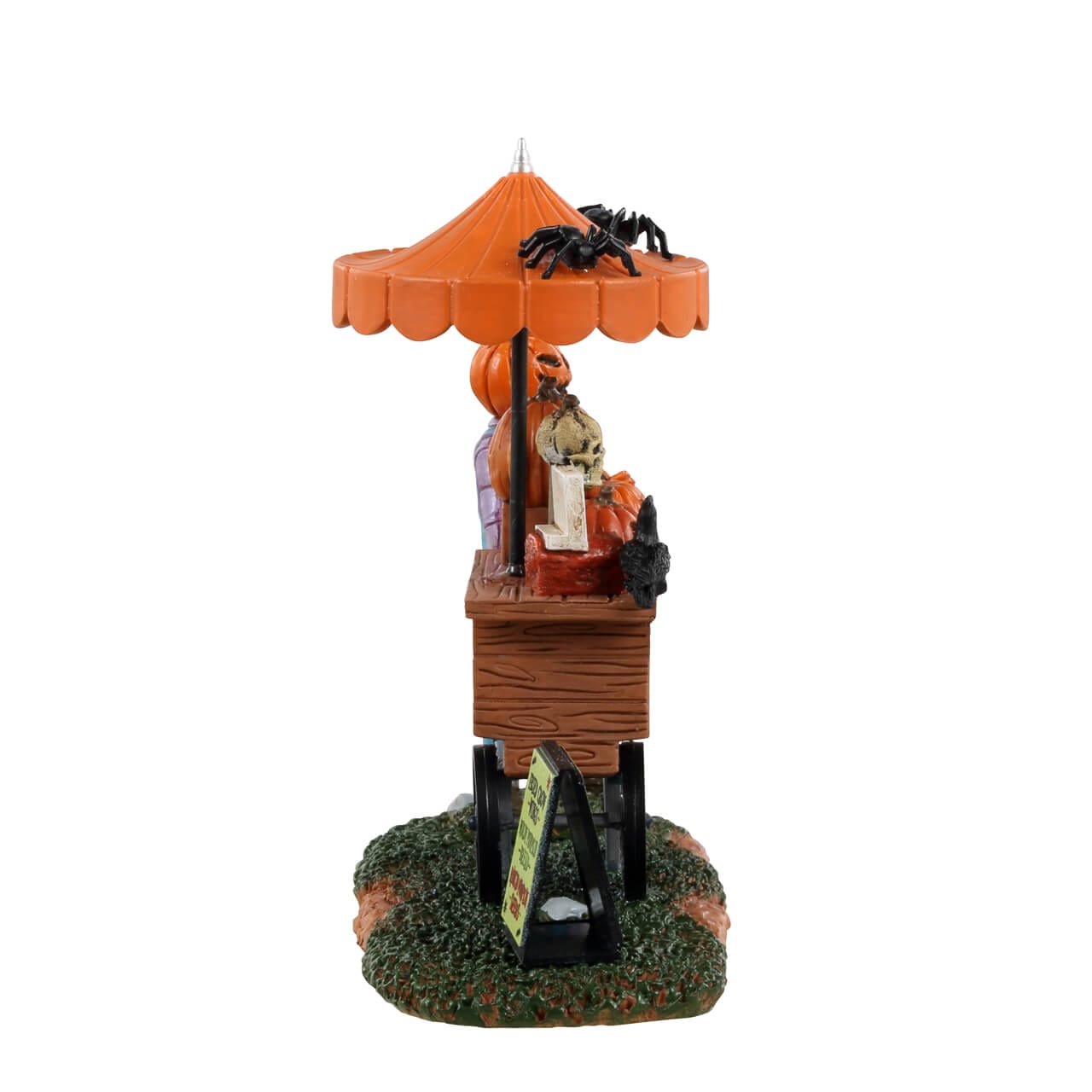 lemax-pumpkin-patch-vendor-stand-citrouilles-evil-ed-halloween image 2