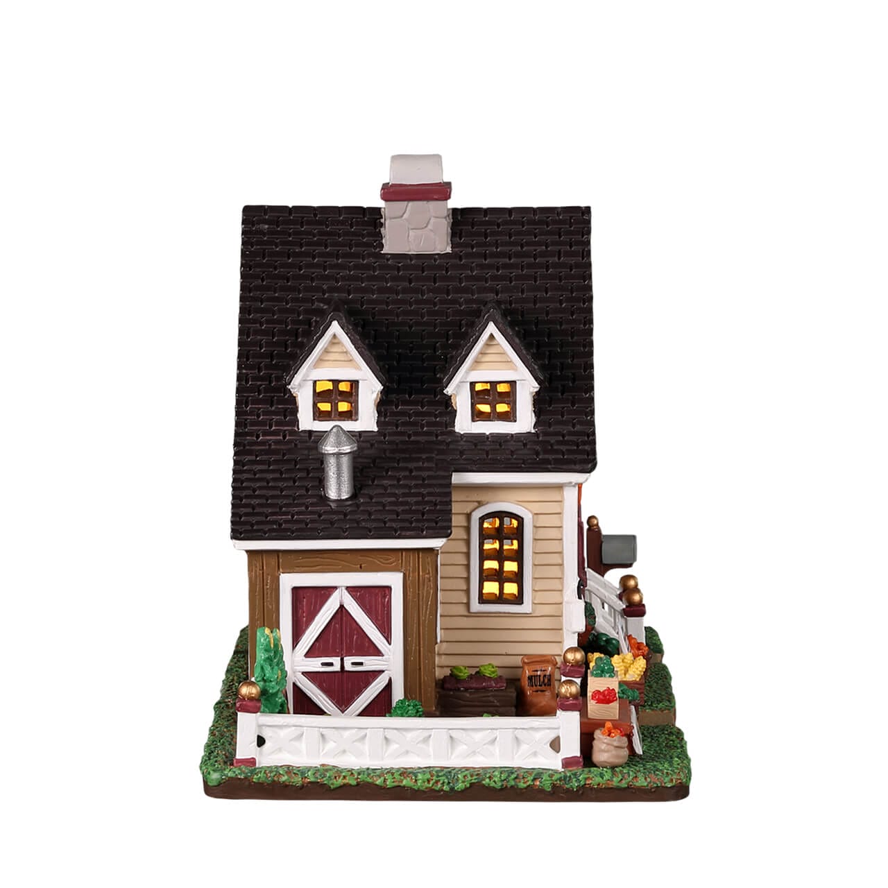 lemax-roy-s-organics-b-timent-miniature-ferme-harvest-crossing image 2