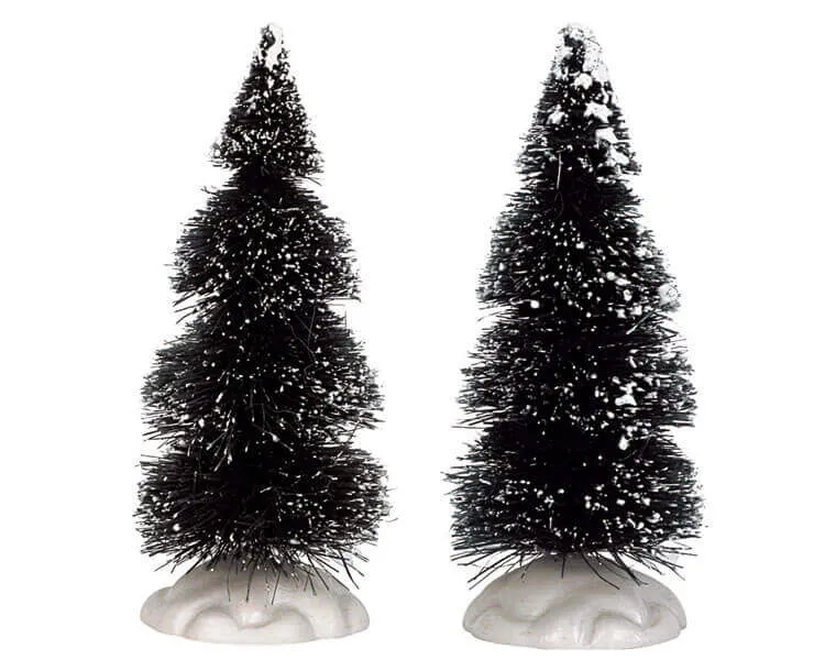 lemax-shaped-bristle-tree-small-petit-sapin-miniature-village image 1