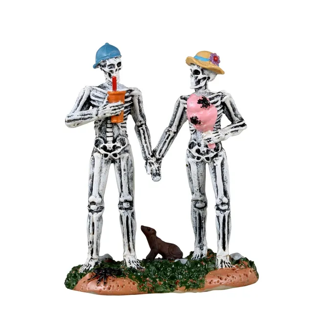 lemax-spooky-carnival-date-figurine-couple-halloween-spooky-town image 1