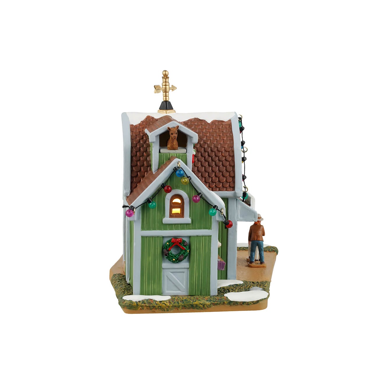 lemax-woolly-wonderland-alpaca-ranch-b-timent-miniature-harvest-crossing image 2