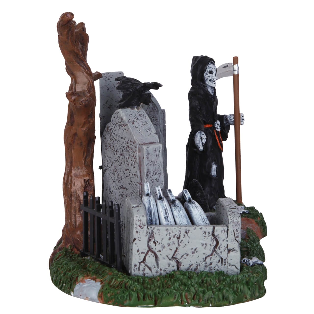 lemax-grim-reaper-countdown-figurine-halloween-spooky-town image 3