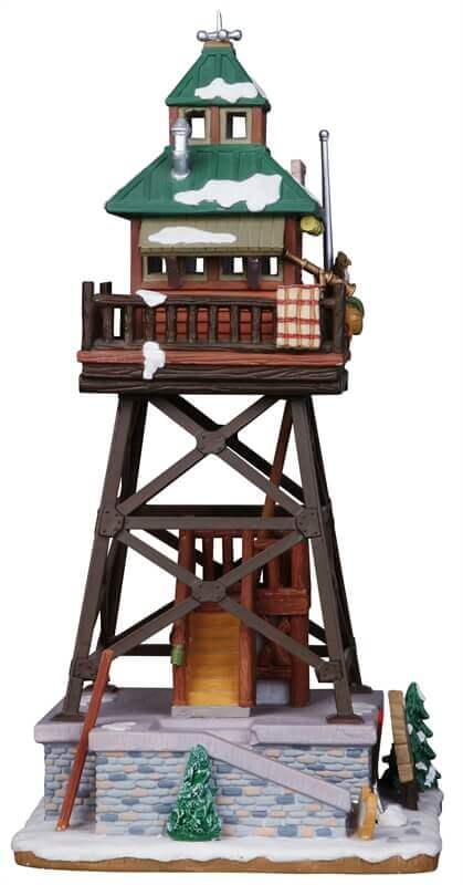 lemax-grizzly-peak-lookout-tower-tour-de-guet-miniature image 2