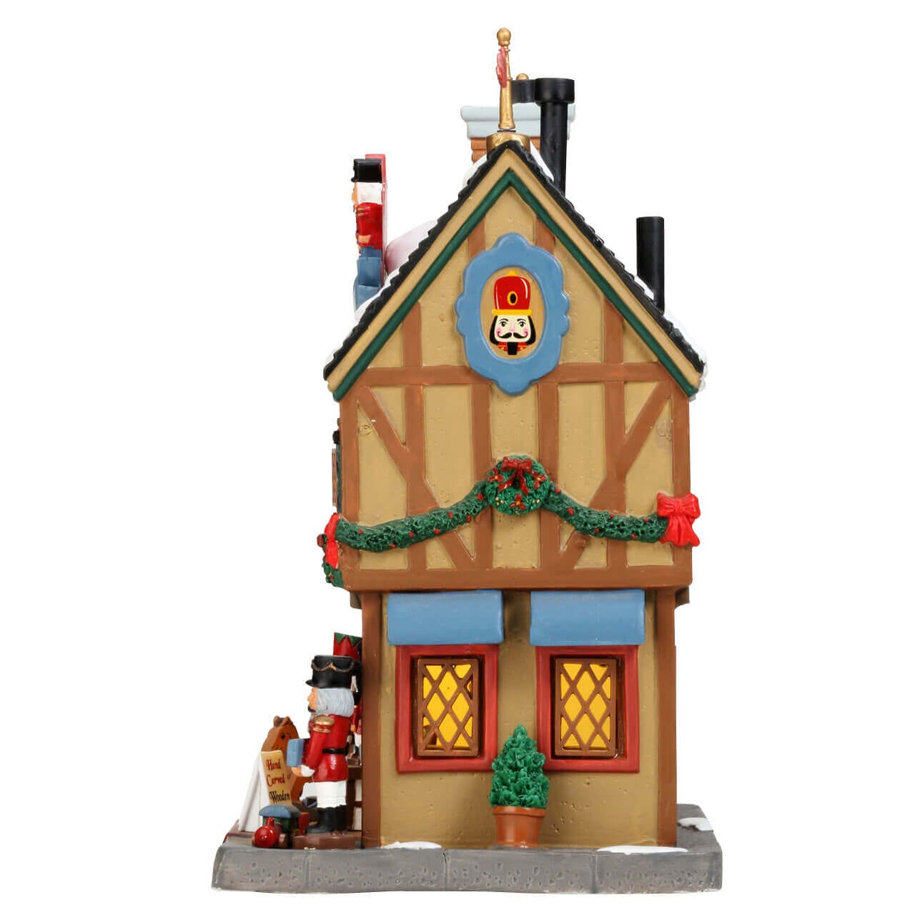 lemax-nutcracker-wood-toy-carve-boutique-miniature-de-collection image 2