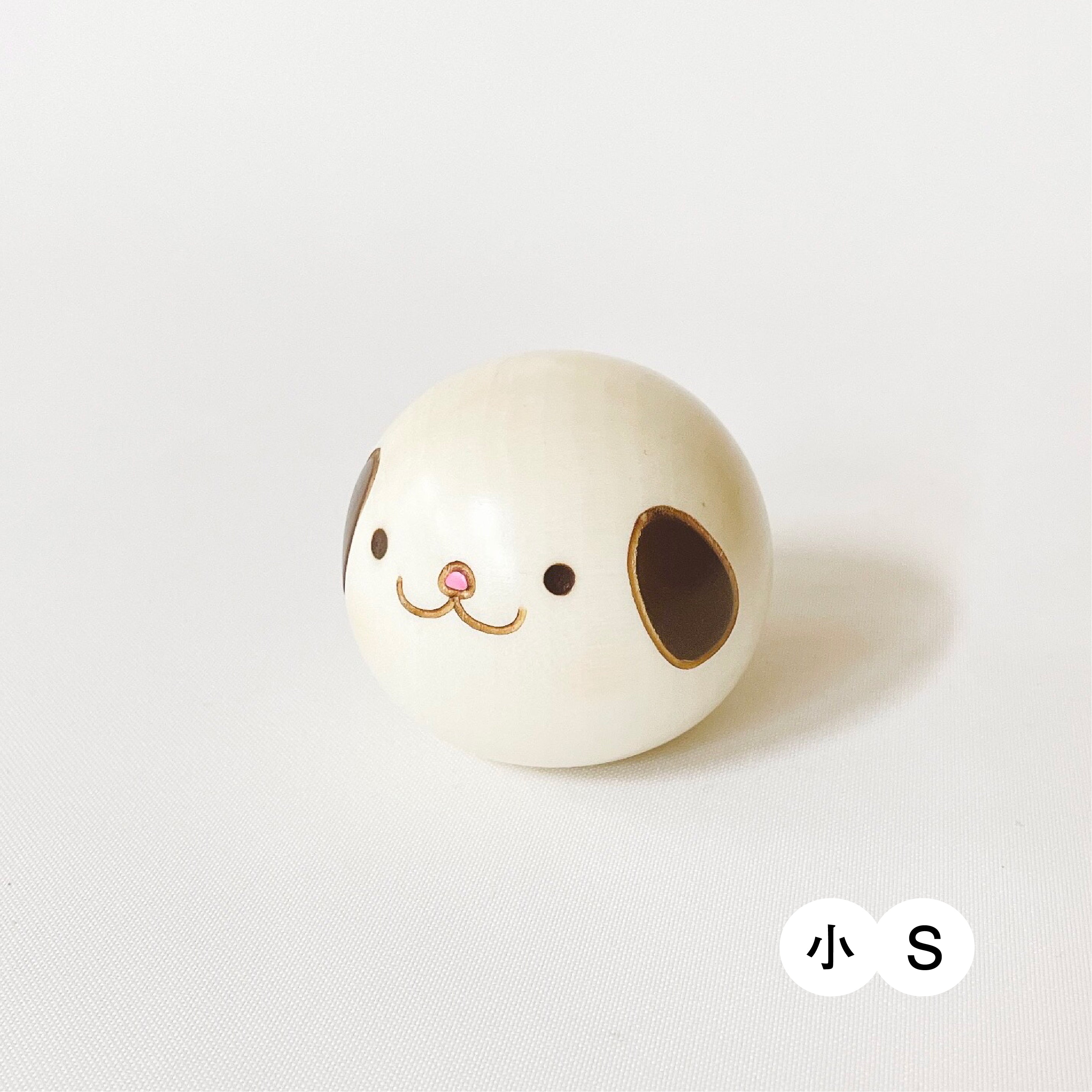 usaburo-kokeshi-yurakoro-chien-bascule-taille-l-75-mm image 2