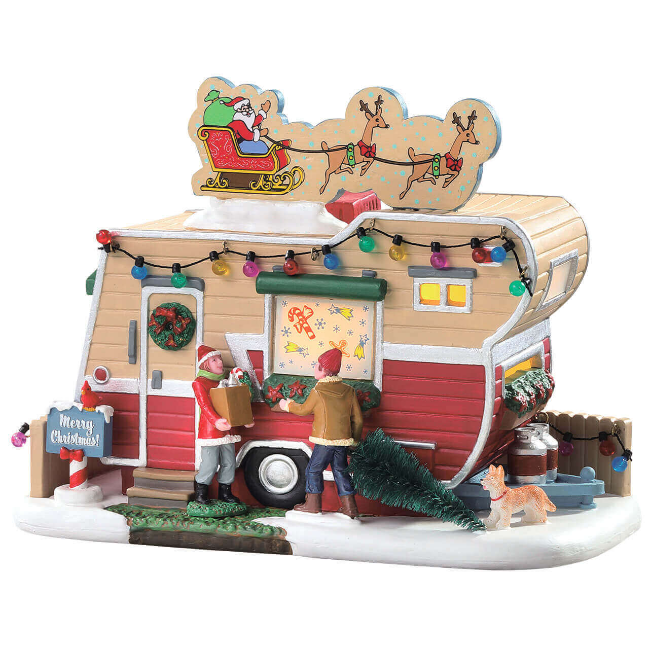 lemax-camper-christmastime-camping-car-de-no-l-miniature image 1