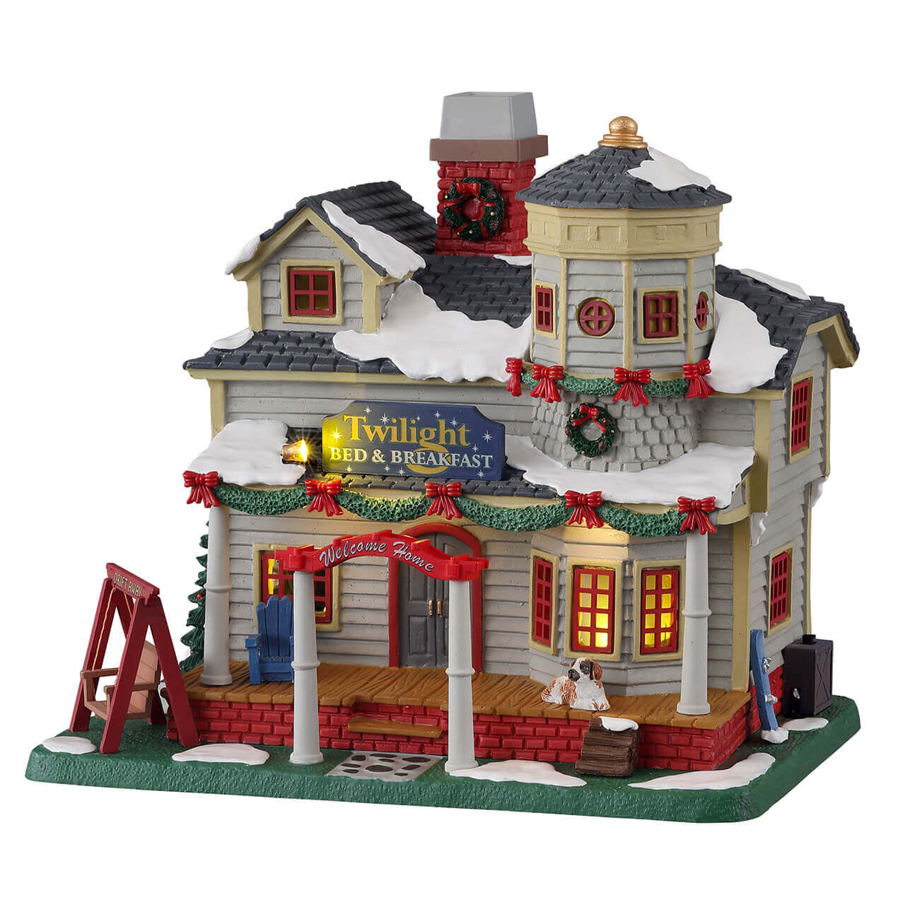 lemax-twilight-bed-breakfast-maison-miniature-caddington image 1