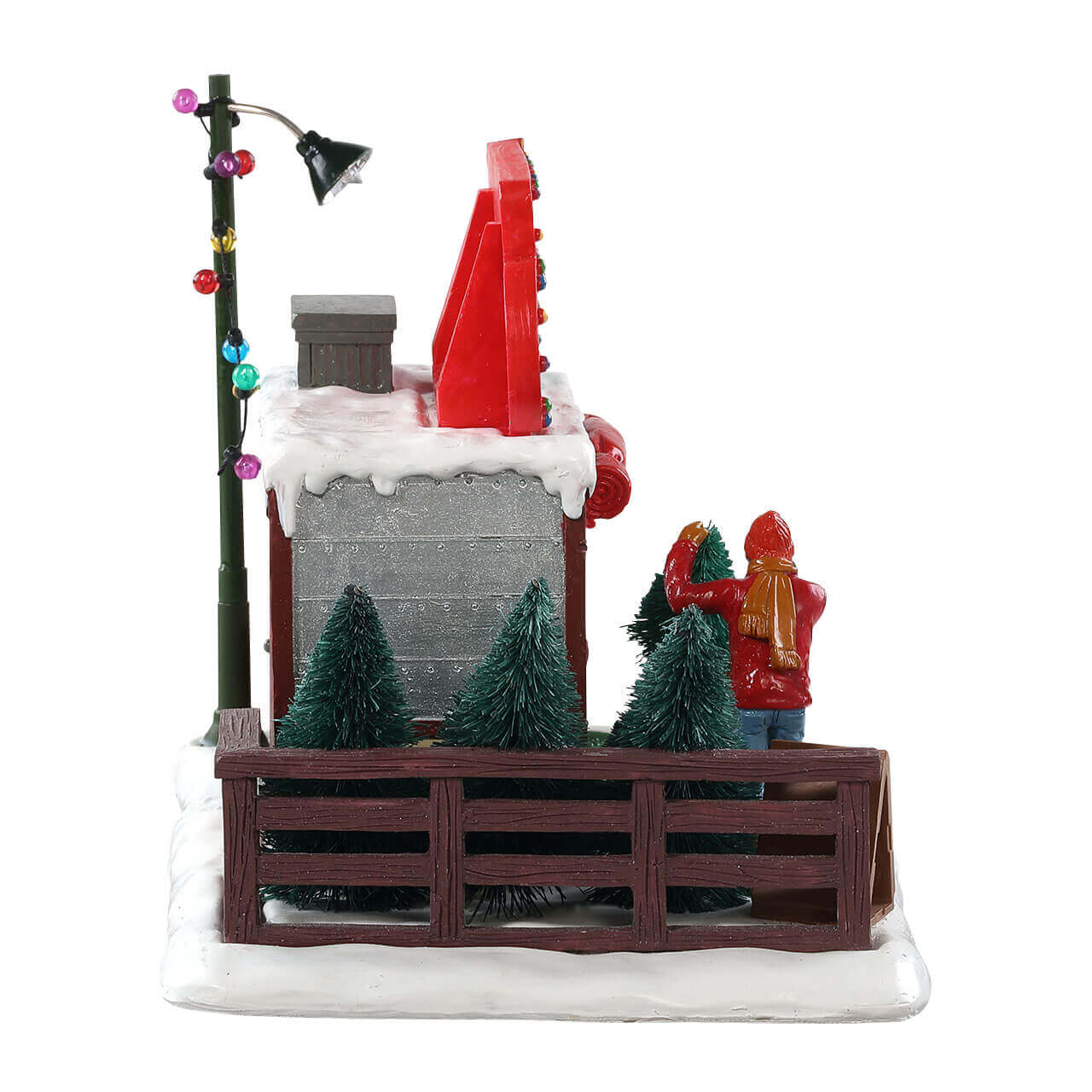lemax-garland-grove-tree-lot-stand-sapins-de-no-l-miniature image 3