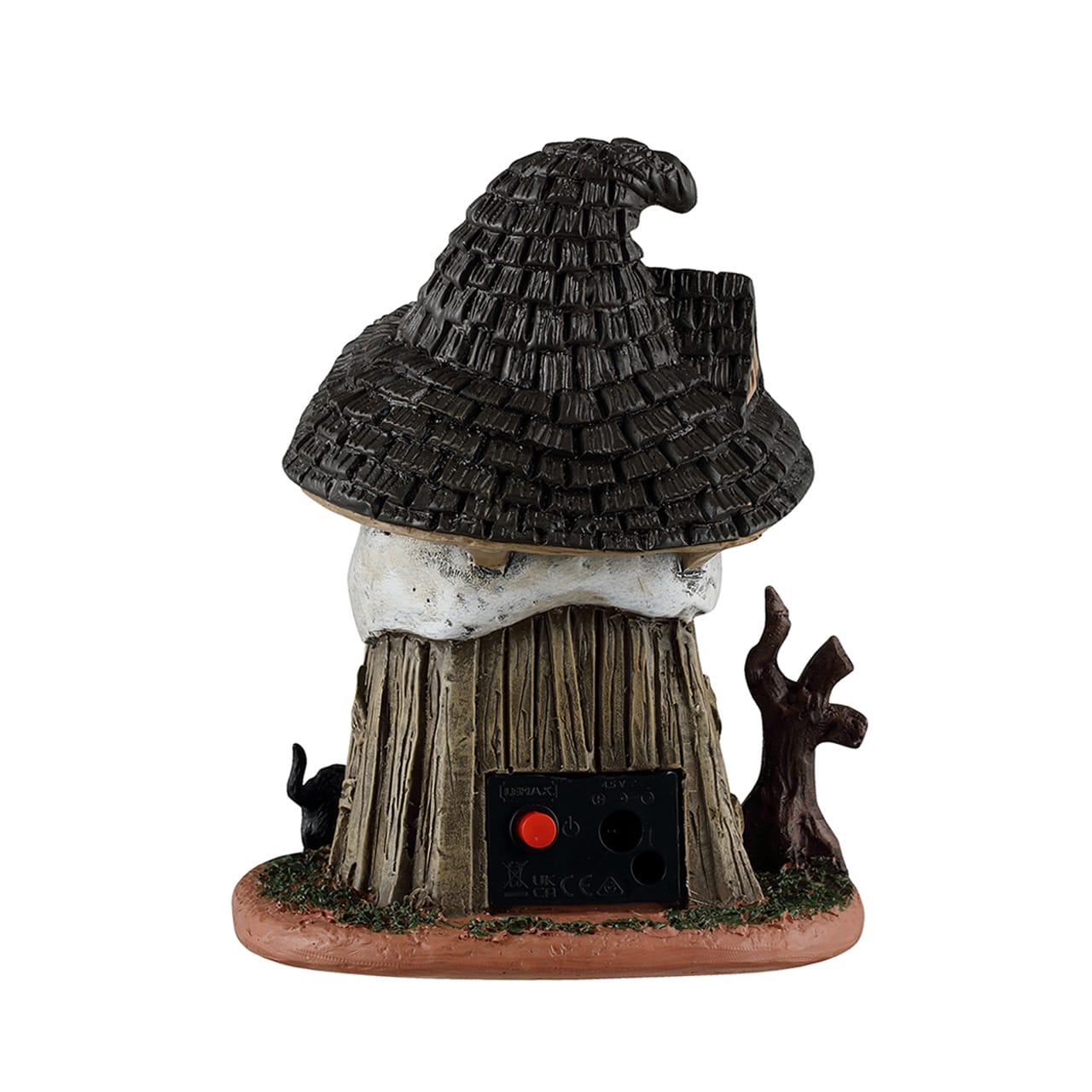 lemax-witch-s-skull-hut-cabane-cr-ne-miniature-spooky-town image 4