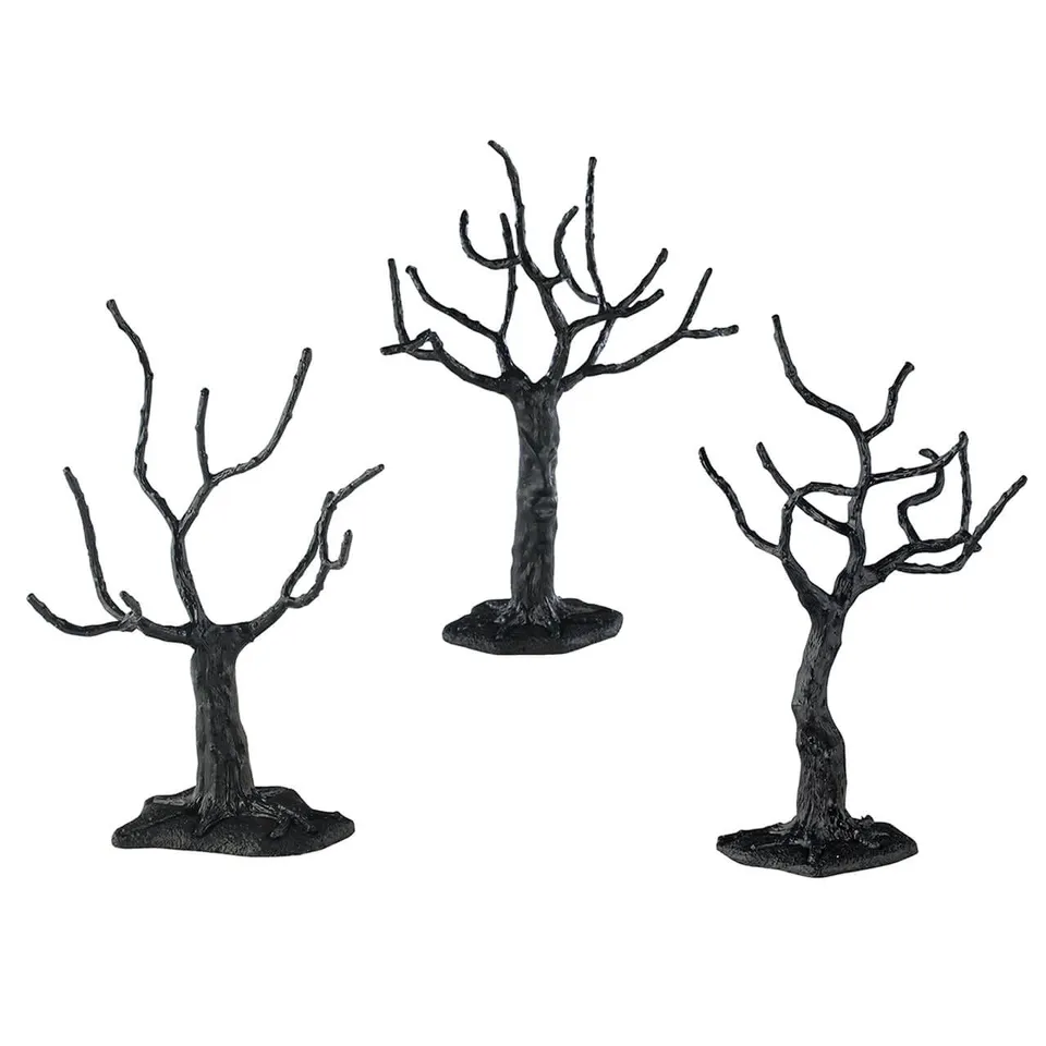 lemax-sinister-tree-small-arbre-noir-miniature-spooky-town image 1