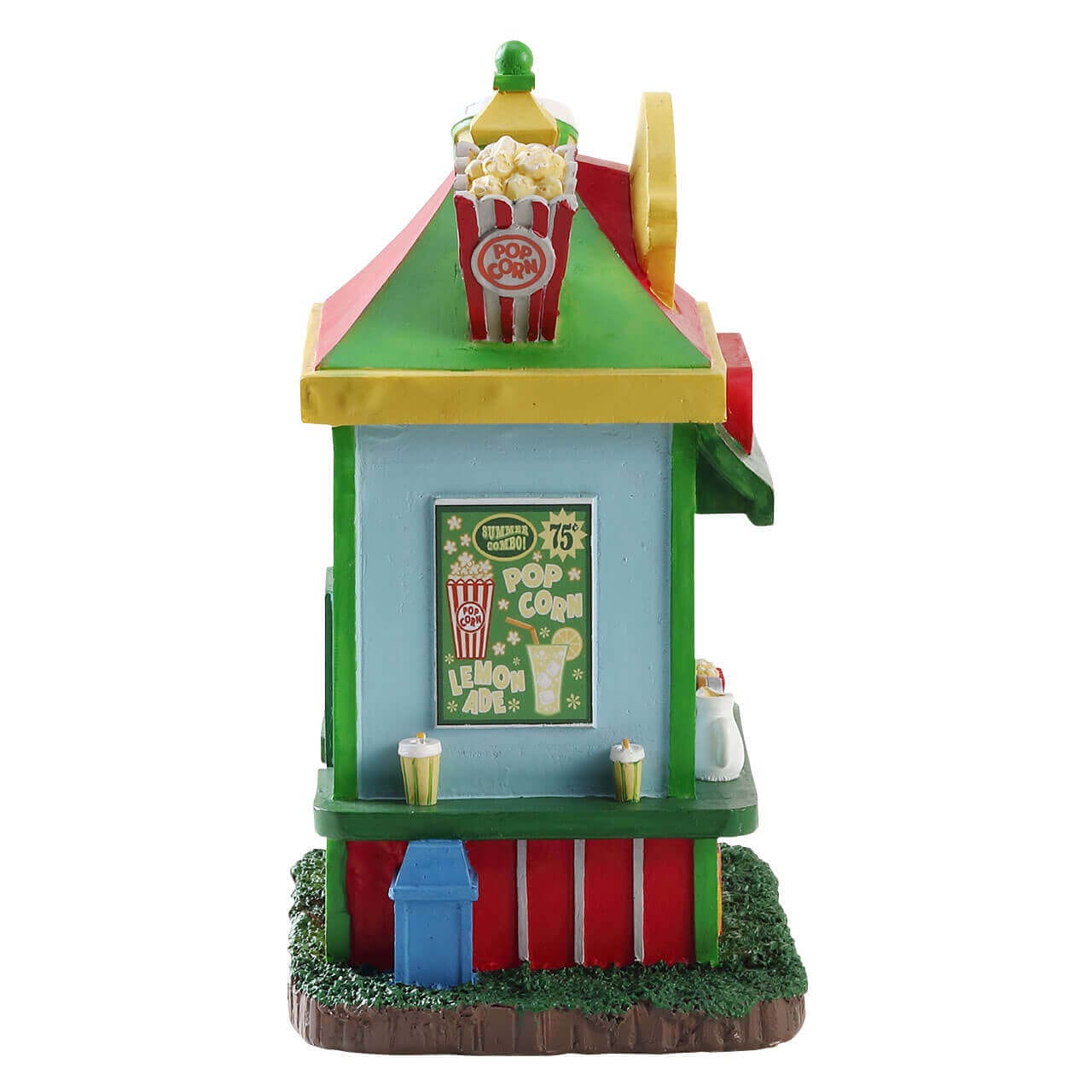 lemax-lemonade-popcorn-stand-kiosque-miniature image 3