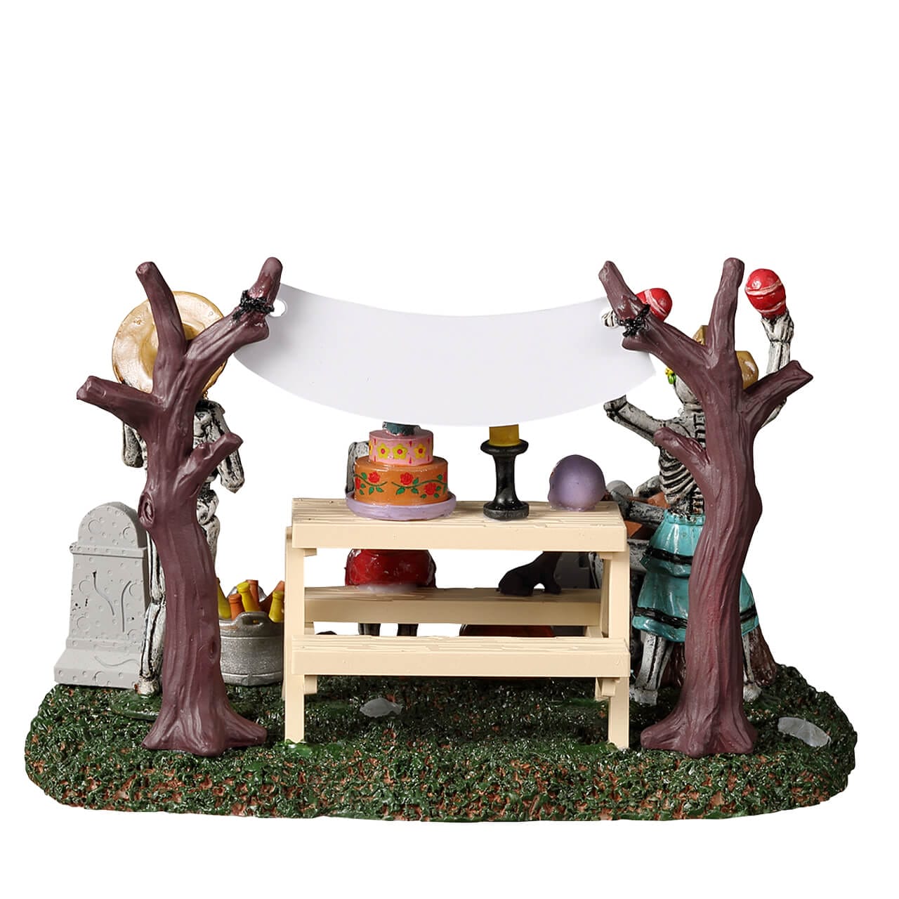 lemax-day-of-the-dead-party-sc-ne-squelettes-miniature-halloween image 4