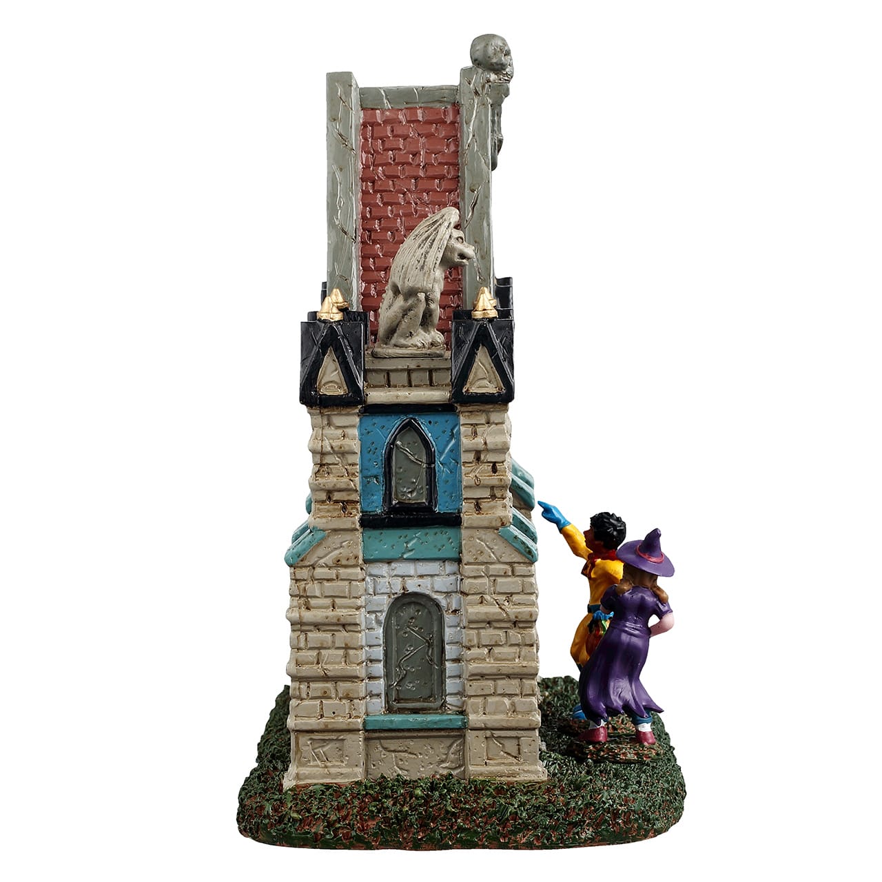 lemax-gargoyle-gate-portail-gargouilles-spooky-town image 2