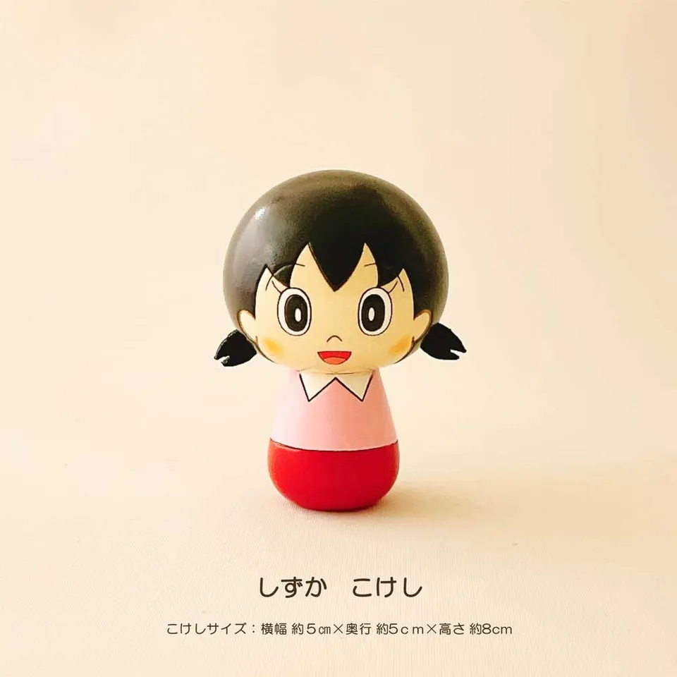usaburo-kokeshi-doraemon-figurine-collaboration-officielle image 1