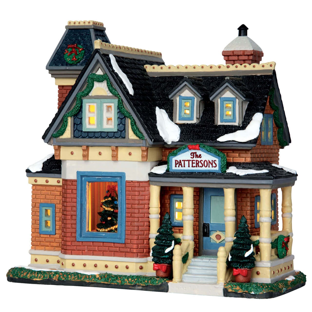 lemax-christmas-at-the-pattersons-maison-de-village-de-no-l-illumin-e image 1