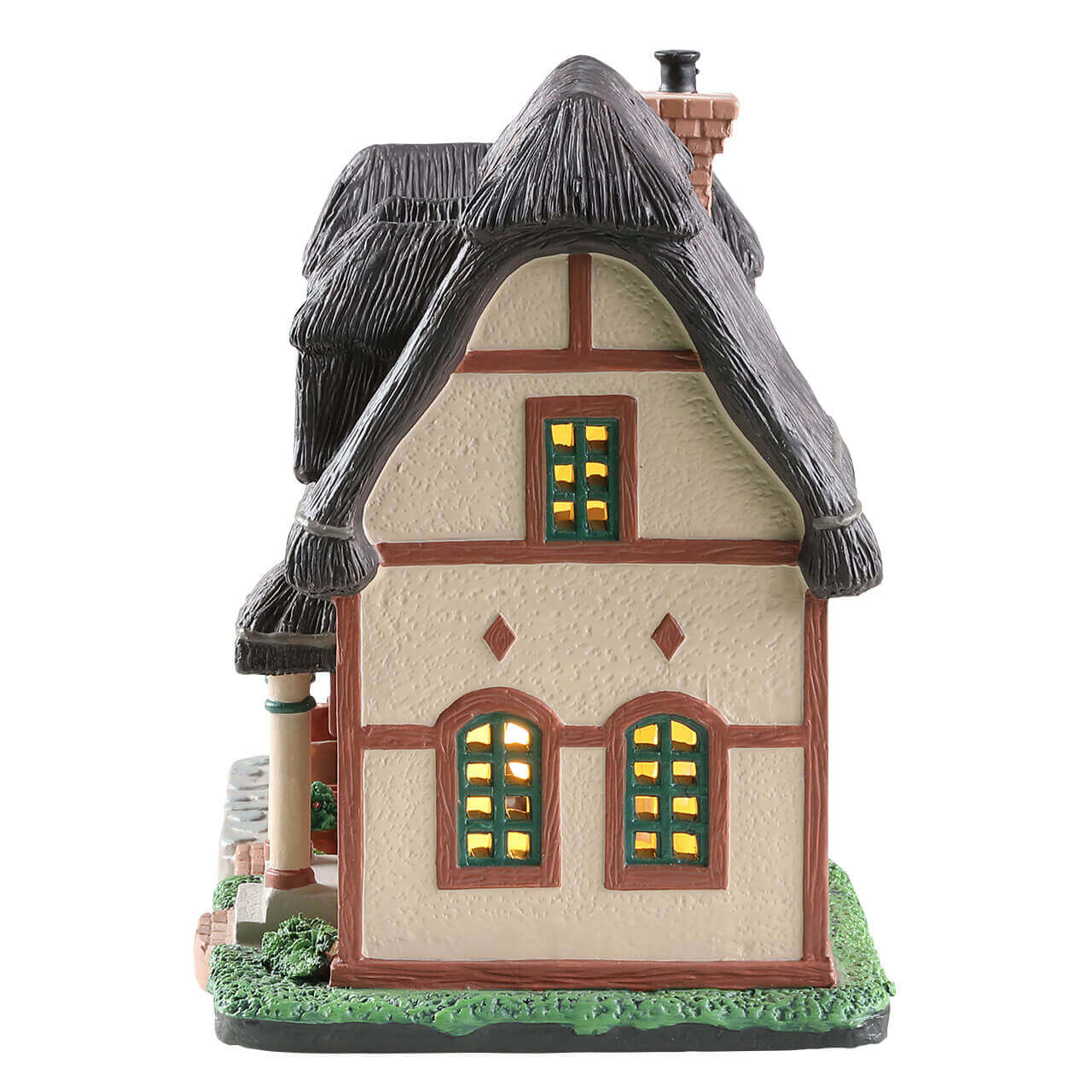lemax-penelopes-pottery-studio-maison-miniature-lumineuse-caddington image 2