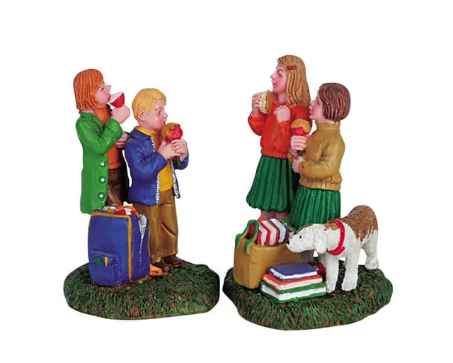 lemax-sticky-apples-figurine-miniature-stand-pommes-d-amour image 1