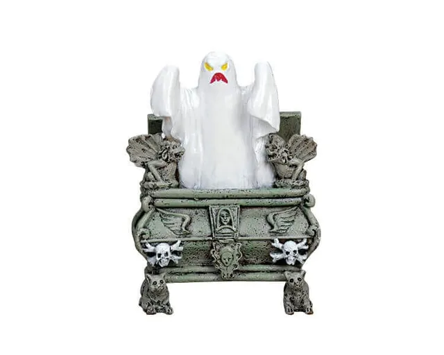 lemax-glowing-haunted-crypt-crypte-hant-e-lumineuse-spooky-town image 1