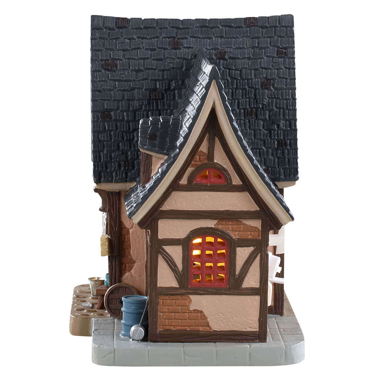 lemax-bellows-and-co-blacksmith-forge-miniature-caddington image 2