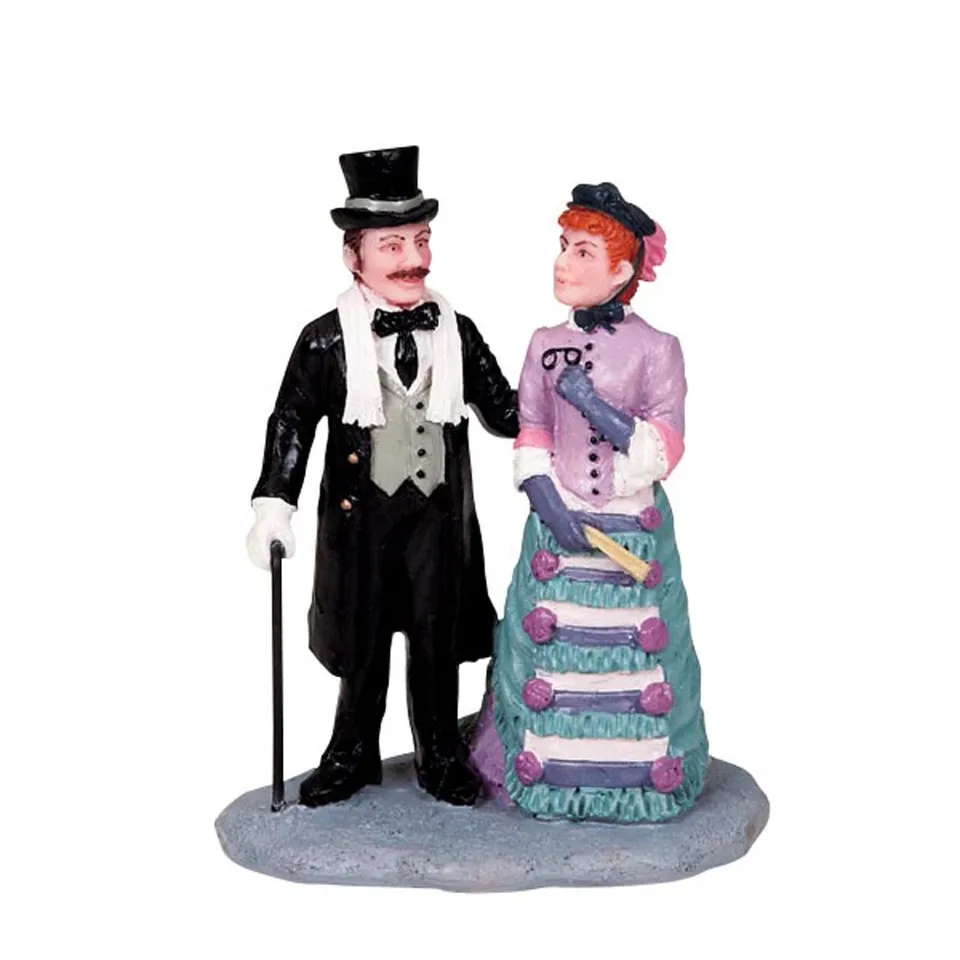 lemax-evening-at-the-opera-figurine-miniature-de-village-de-collection image 1