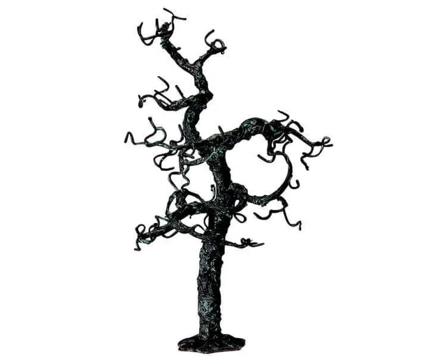 lemax-spooky-tree-large-grand-arbre-halloween-pour-village-miniature image 1