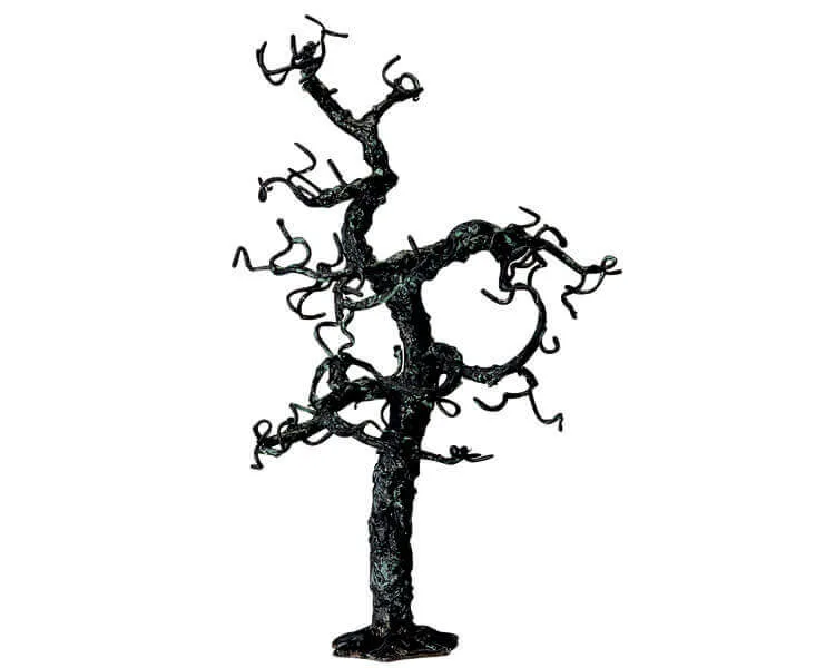 lemax-spooky-tree-large-grand-arbre-halloween-pour-village-miniature image 1
