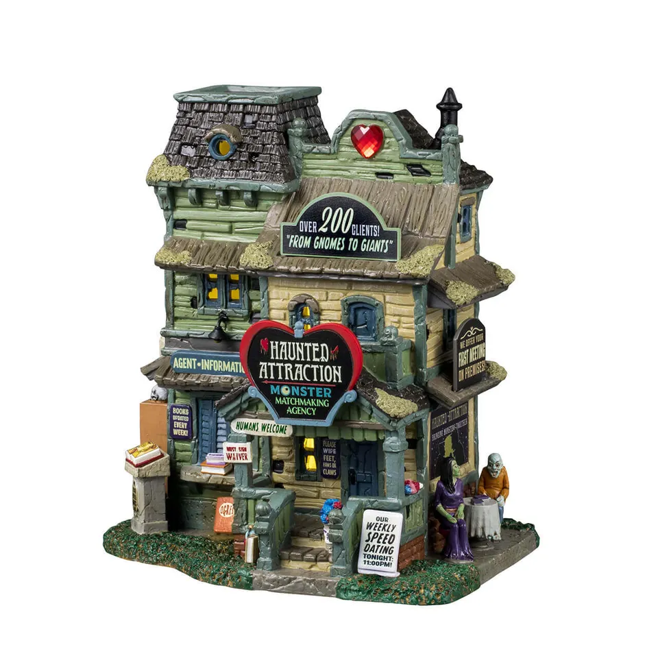 lemax-haunted-attraction-agence-matrimoniale-hant-e-spooky-town image 1
