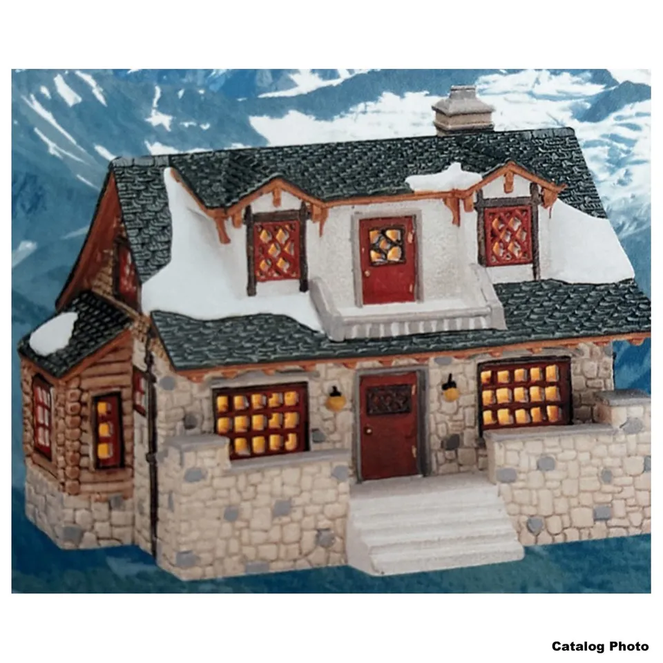 lemax-gray-oaks-cottage-maison-miniature-de-collection image 1