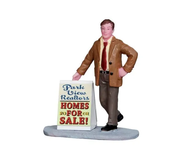 lemax-realtor-figurine-miniature-agent-immobilier image 1