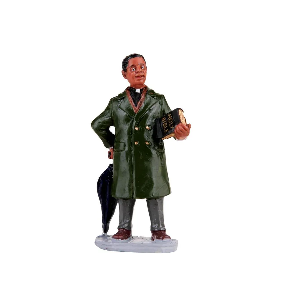 lemax-preacher-figurine-pasteur-miniature-de-village image 1