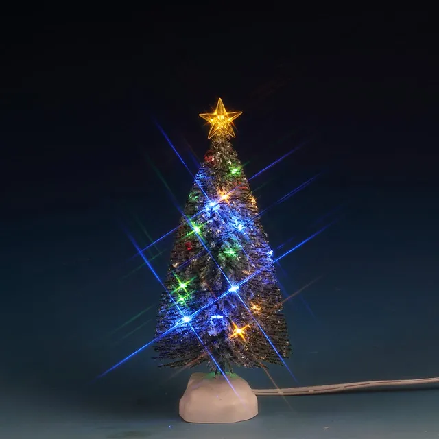 lemax-multi-light-evergreen-tree-medium-sapin-lumineux-moyen-pour-village-miniat image 1