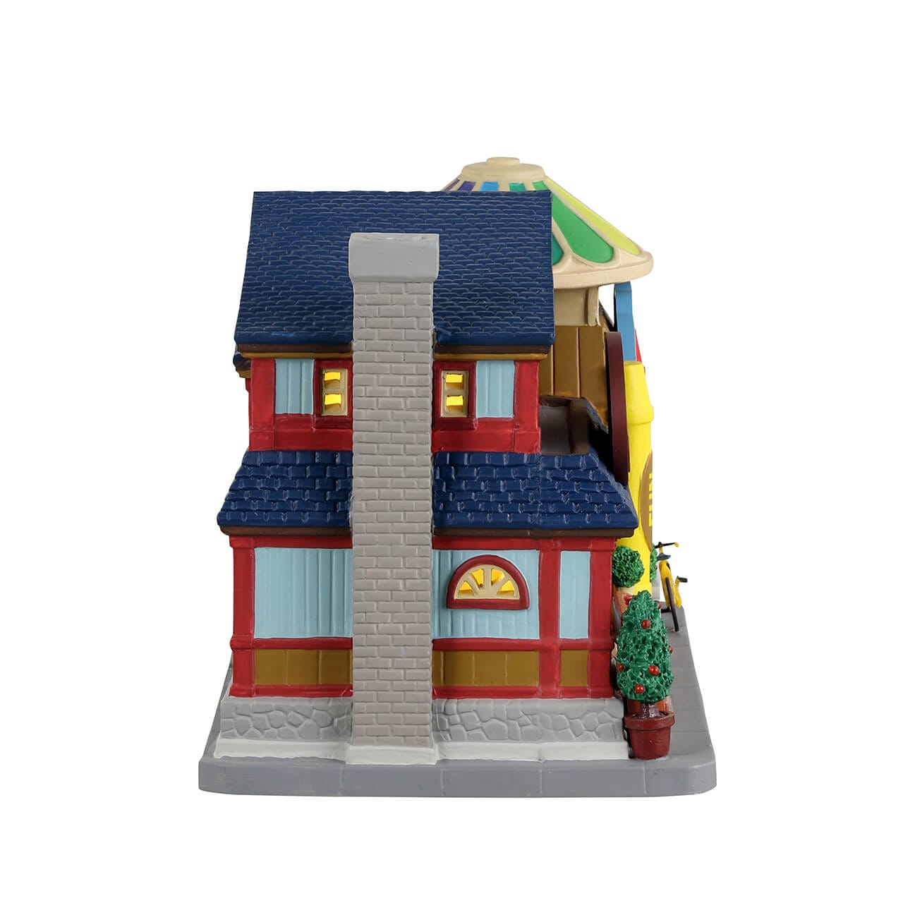 lemax-polka-dot-s-clubhouse-maison-miniature-caddington image 2