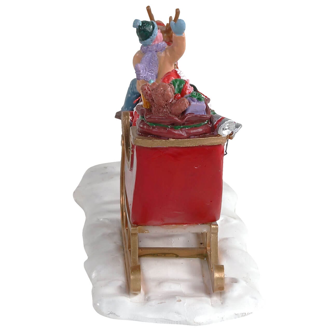 lemax-santa-s-sleigh-tra-neau-du-p-re-no-l-avec-renne-figurine image 4