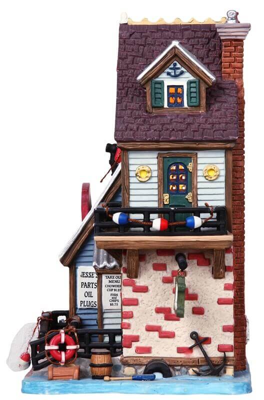 lemax-jesse-s-boat-supplies-restaurant-b-timent-miniature-nautique image 2