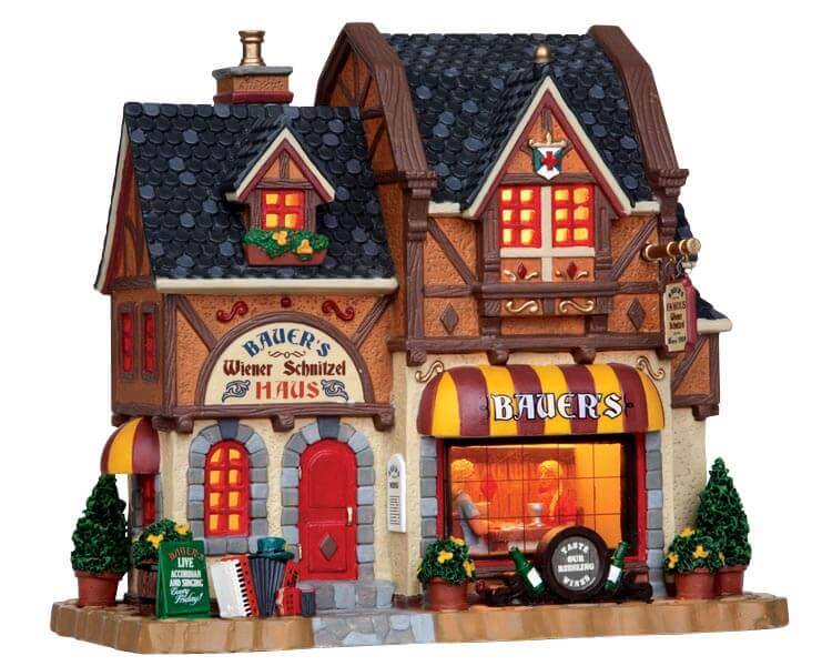 lemax-bauer-s-wiener-schnitzel-haus-maison-miniature-restaurant image 1