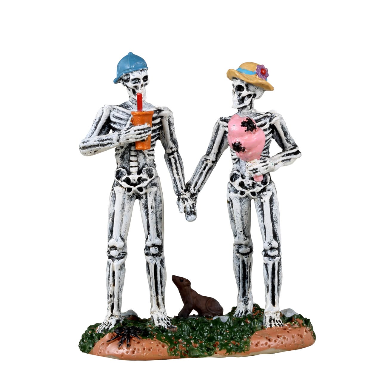 lemax-spooky-carnival-date-figurine-couple-halloween-spooky-town image 1